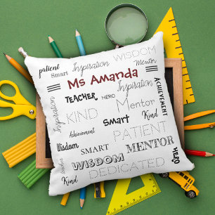 Inspirational Words Mentor Teacher Appreciation  Kissen
