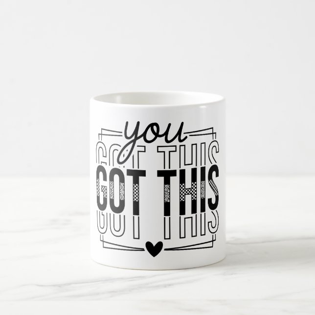 Inspirational You Got This Kaffeetasse (Mittel)