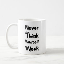 Inspirational Zitat-Tasse Kaffeetasse