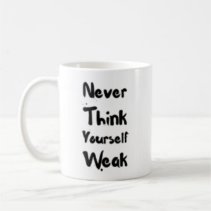 Inspirational Zitat-Tasse Kaffeetasse