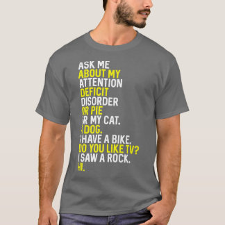 Inspirationes ADHS-Bewusstsein für die Stärkung de T-Shirt