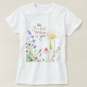 "Inspirationnel Fleur sauvage Graphic T-Shirt