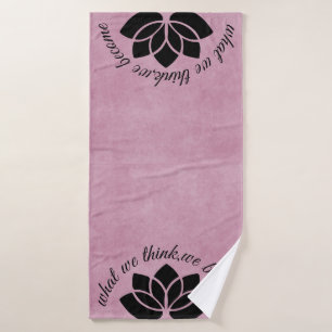 Inspirationnelle Salle De Sport Yoga Lotus Serviet