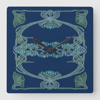 Inspirations Art Nouveau I, Horloge murale