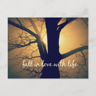 Inspirationsabnahme in Liebe mit Lebensangebot Postkarte