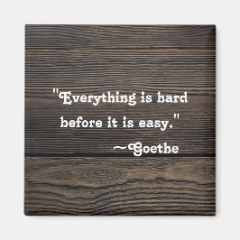 Inspirationsangebot | Motivierend Goethe Magnet