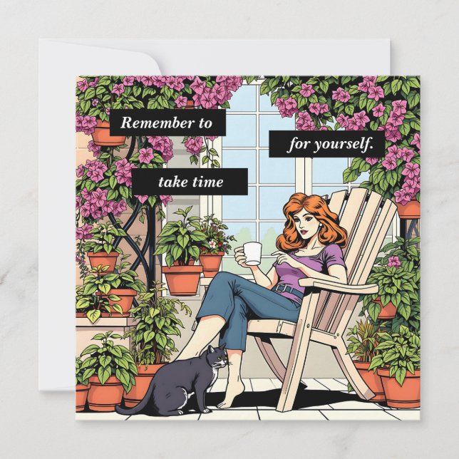 Inspirationsangebot | Nehmen Sie sich Zeit für sic (Vorderseite)