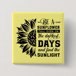 Inspirationsangebot Sonnenblume Button