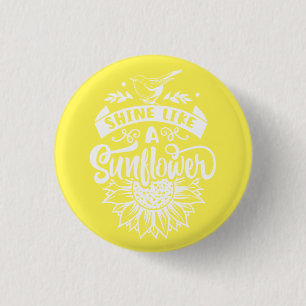 Inspirationsangebot Sonnenblume Button