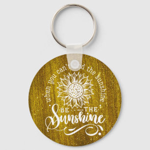 Inspirationsangebot   Sonnenblume Schlüsselanhänger