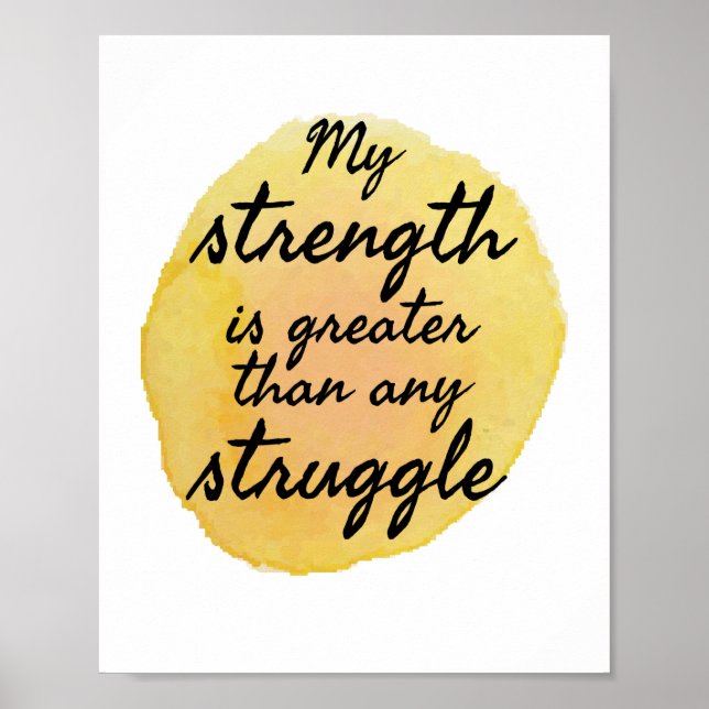 Inspirationsangebote für Selbstakzeptanz Poster (Vorne)