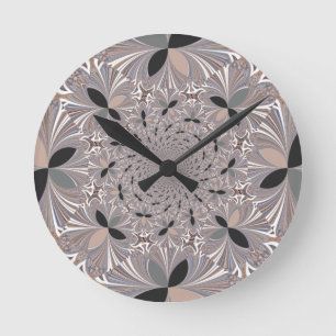 Inspirationsblume Runde Wanduhr