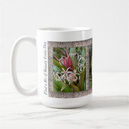 Inspirationscoffee-Tasse mit beeindruckenden Pflan Kaffeetasse