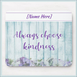 Inspirationsfreundlichkeit Blau Mousepad
