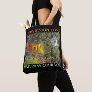 Inspirationsgebet-Fahnen Tote-Tasche Tasche