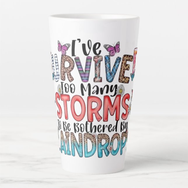 Inspirationsgeschenk für Widerstandskraft Milchtasse (Vorderseite)
