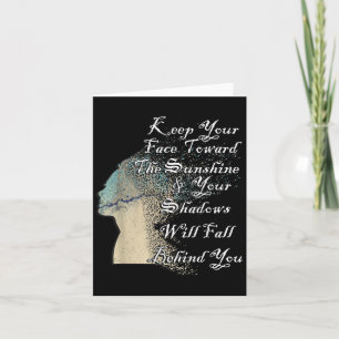 Inspirationsgeschenke für Frauen, Grafik und Werbu Karte