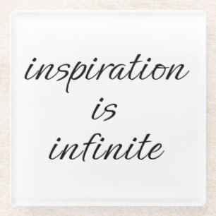 Inspirationsglas-Untersetzer Glasuntersetzer