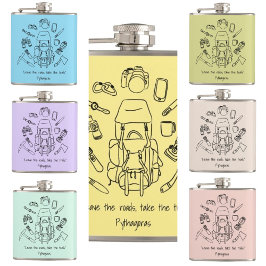 Inspirationshilfende Vinyl-Wrap Flachmann