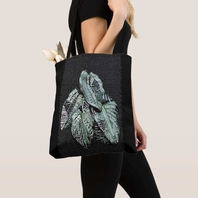 Inspirationsinterne Motivierend zweisprachige LIFE Tasche (Von Nahem)