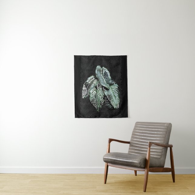 Inspirationsinterne Motivierend zweisprachige LIFE Wandteppich (Beispiel)