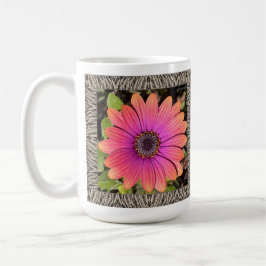 Inspirationskaffee-Tasse mit brillanten Gazanias Kaffeetasse