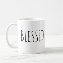 Inspirationskaffee-Tasse mit dem gesegneten Sprich