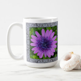 Inspirationskaffee-Tasse mit Lila afrikanischer Da Kaffeetasse