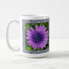 Inspirationskaffee-Tasse mit Lila afrikanischer Da Kaffeetasse