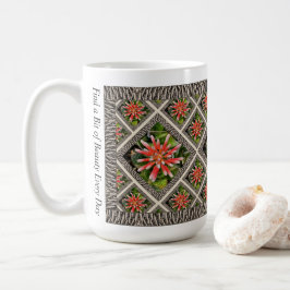 Inspirationskaffee-Tasse mit Orange Aloes Kaffeetasse