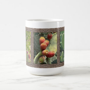 Inspirationskaffee-Tasse mit prickly pear cacti Kaffeetasse