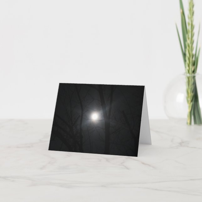 Inspirationskarte für Vollmond Karte (Vorderseite)