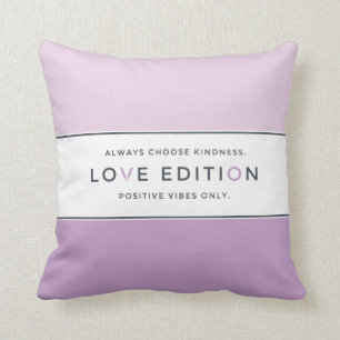 Inspirationskissen, Pink, Lila, Liebe Kissen