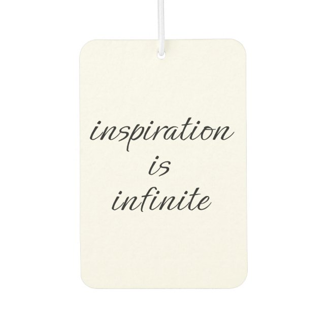Inspirationsluftkühler Autolufterfrischer (Vorderseite)