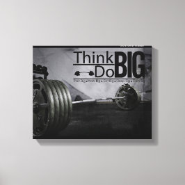 Inspirationsmotivation Zitate Workout Poster Leinwanddruck
