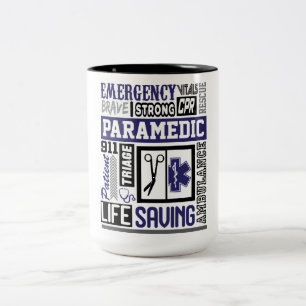 Inspirationsparamedizin Zweifarbige Tasse