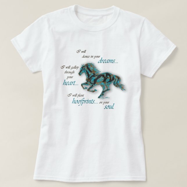Inspirationspferd T-Shirt (Design vorne)