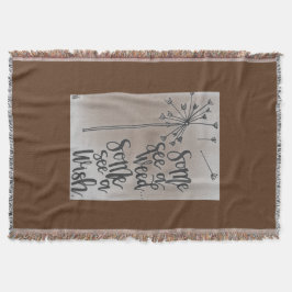 Inspirationsphrase mit einem Lüster Decke