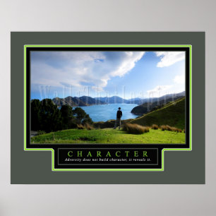 Inspirationspopster "Charakter" 22x28 Poster