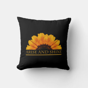 Inspirationspositive Meldungssonne Kissen