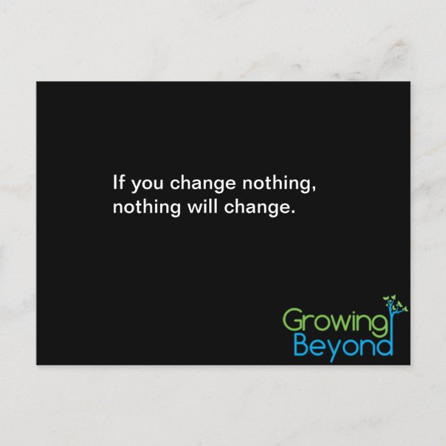 Inspirationspostkarte #20 postkarte (Vorderseite)