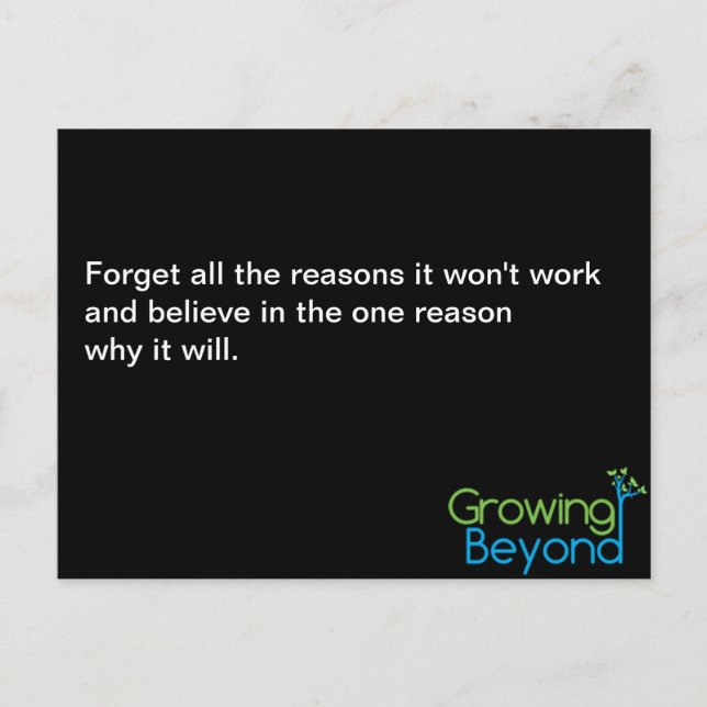 Inspirationspostkarte Nr. 23 Postkarte (Vorderseite)