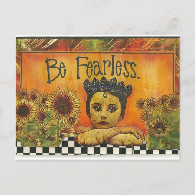 Inspirationspostkarte Postkarte (Vorderseite)