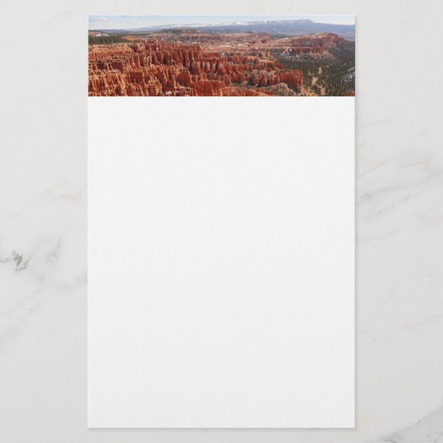 Inspirationspunkt am Bryce Canyon I Briefpapier (Vorderseite)