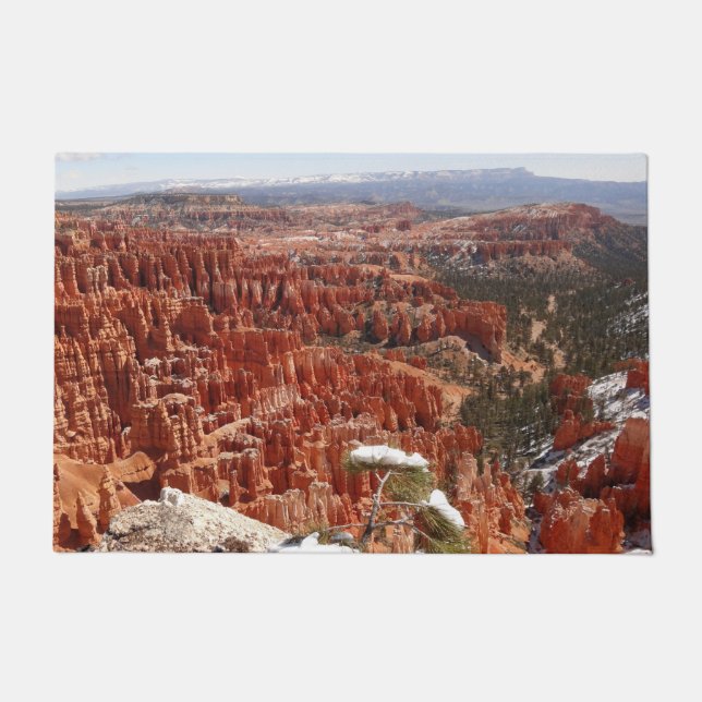Inspirationspunkt am Bryce Canyon I Fußmatte (Vorderseite)