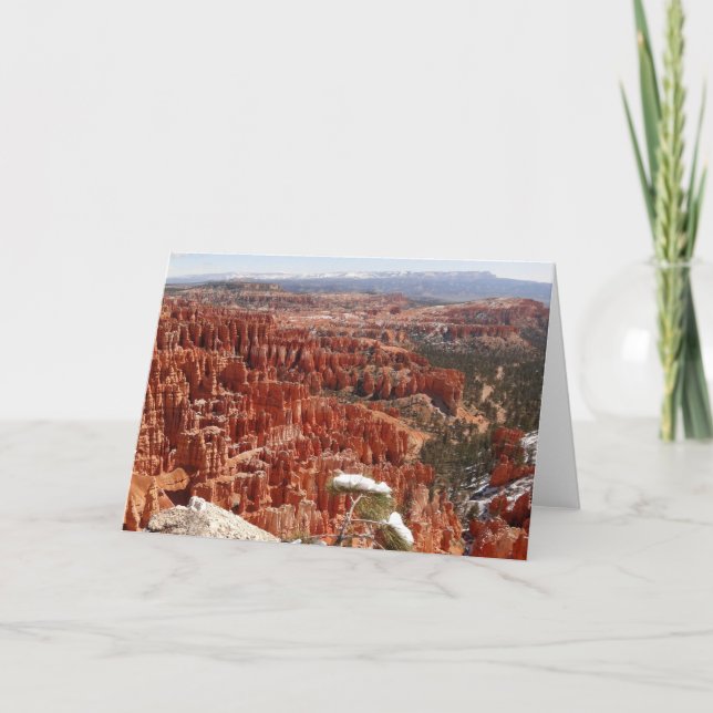 Inspirationspunkt am Bryce Canyon I Karte (Vorderseite)