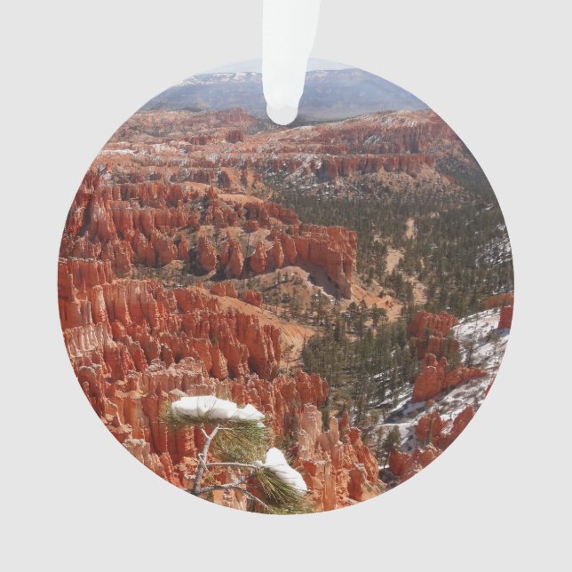 Inspirationspunkt am Bryce Canyon I Ornament (Vorderseite)
