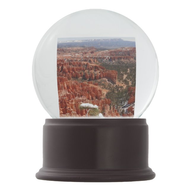 Inspirationspunkt am Bryce Canyon I Schneekugel (Vorderseite)