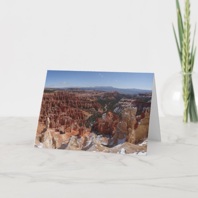 Inspirationspunkt am Bryce Canyon II Karte (Vorderseite)