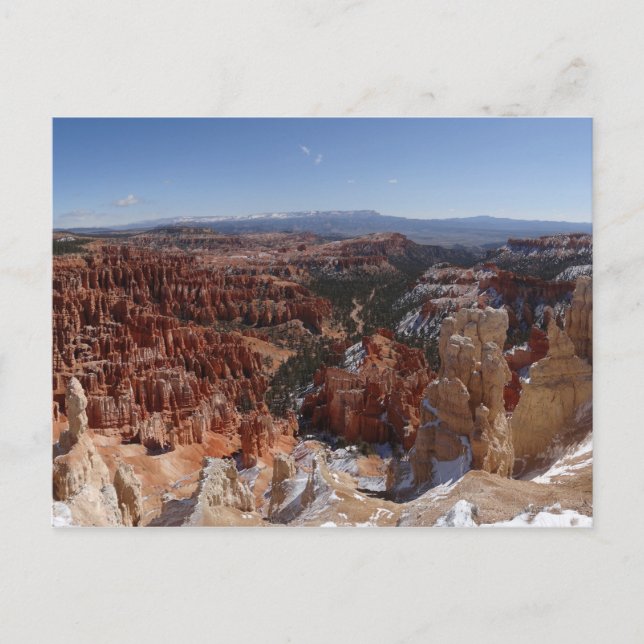 Inspirationspunkt am Bryce Canyon II Postkarte (Vorderseite)